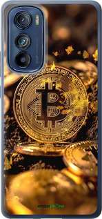 Силіконовий чохол 'Золота лихоманка біткойна' для Motorola Edge 30 зображення 4