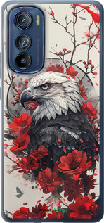 Силиконовый чехол Рубиновый орел для Motorola Edge 30 - 6103u-2840 изображение 
