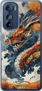 Силиконовый чехол Ярость дракона для Motorola Edge 30 - 6112u-2840 изображение 
