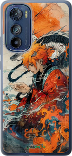 Силиконовый чехол Зеницу Агацума для Motorola Edge 30 - 6114u-2840 изображение 