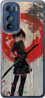 Силиконовый чехол Сумерки воина: Танец с катаной для Motorola Edge 30 - 6123u-2840 изображение 