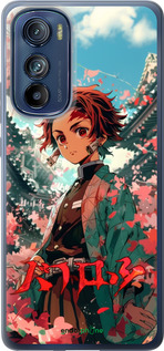 Силиконовый чехол Tanjiro Kamado для Motorola Edge 30 - 6132u-2840 изображение 