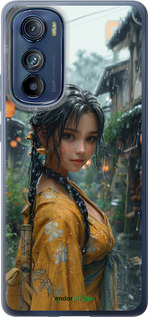 Силиконовый чехол Anime-girl для Motorola Edge 30 - 6133u-2840 изображение 