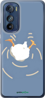 Силиконовый чехол Гусь ныряет для Motorola Edge 30 - 6275u-2840 изображение 
