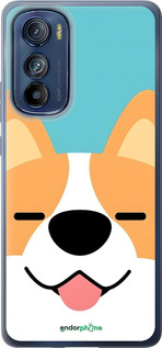 Силиконовый чехол Корги для Motorola Edge 30 - 6280u-2840 изображение 
