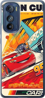 Силиконовый чехол Тачки для Motorola Edge 30 - 6288u-2840 изображение 