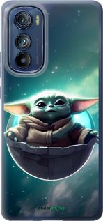 Силиконовый чехол Малышь йода для Motorola Edge 30 - 6294u-2840 изображение 