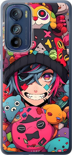 Силіконовий чехол Аніме хлопець для Motorola Edge 30 - 6317u-2840 изображение 