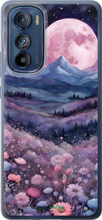 Силиконовый чехол Ночь луна арт для Motorola Edge 30 - 6319u-2840 изображение 