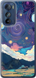 Силиконовый чехол Креативный арт для Motorola Edge 30 - 6322u-2840 изображение 