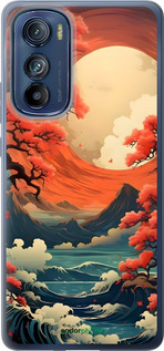 Силиконовый чехол Природа японии для Motorola Edge 30 - 6327u-2840 изображение 