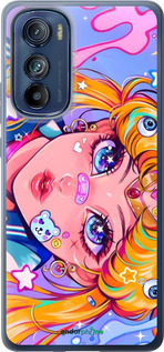 Силиконовый чехол Сейлор Мун 4 для Motorola Edge 30 - 6353u-2840 изображение 