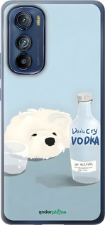 Силиконовый чехол Пес водка для Motorola Edge 30 - 6368u-2840 изображение 