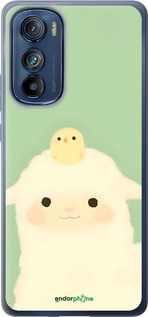 Силиконовый чехол Барашек и ципленок для Motorola Edge 30 - 6369u-2840 изображение 