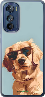 Силиконовый чехол Пес в очках для Motorola Edge 30 - 6381u-2840 изображение 