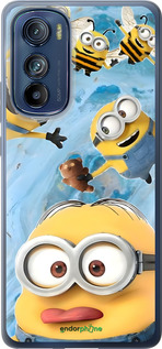 Силиконовый чехол Миньоны для Motorola Edge 30 - 6386u-2840 изображение 