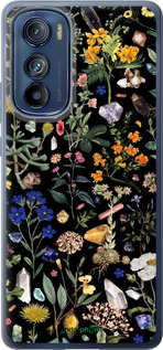 Силиконовый чехол С цветами для Motorola Edge 30 - 6422u-2840 изображение 