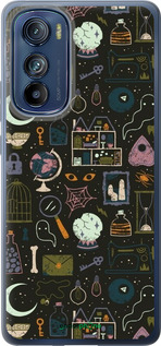 Силиконовый чехол Колдовской принт для Motorola Edge 30 - 6425u-2840 изображение 