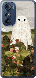 Силиконовый чехол Клубничные поля и привидения для Motorola Edge 30 - 6426u-2840 изображение 