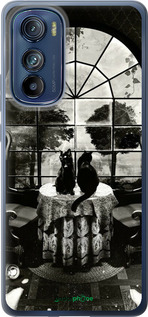 Силиконовый чехол Череп и коты для Motorola Edge 30 - 6432u-2840 изображение 