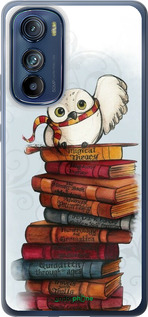 Силиконовый чехол Сова и книги для Motorola Edge 30 - 6436u-2840 изображение 