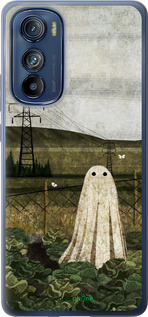 Силиконовый чехол Иллюстрация призрак в капусте для Motorola Edge 30 - 6440u-2840 изображение 