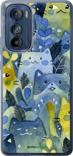 Силиконовый чехол С изображением кошачьего леса для Motorola Edge 30 - 6447u-2840 изображение 