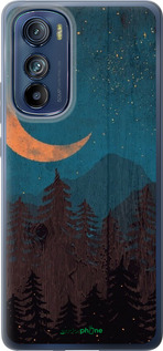 Силиконовый чехол Звездный лес для Motorola Edge 30 - 6480u-2840 изображение 