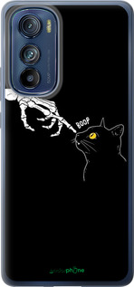 Силиконовый чехол Кошка для Motorola Edge 30 - 6505u-2840 изображение 
