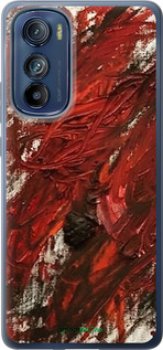 Силиконовый чехол Абстрактная композиция в красных тонах для Motorola Edge 30 - 6541u-2840 изображение 