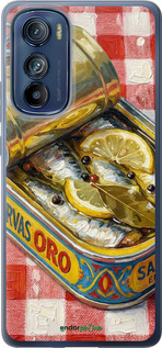 Силиконовый чехол Vintage Sardine Tin Phone для Motorola Edge 30 - 6772u-2840 изображение 