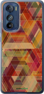 Силиконовый чехол Геометрический узор для Motorola Edge 30 - 904u-2840 изображение 