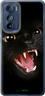 Силиконовый чехол Чёрная кошка для Motorola Edge 30 - 932u-2840 изображение 