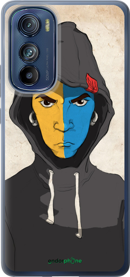 Силиконовый чехол Злой подросток для Motorola Edge 30 - 1053u-2840 изображение 