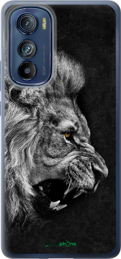 Силіконовий чехол Лев для Motorola Edge 30 - 1080u-2840 изображение 