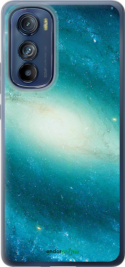 Силиконовый чехол Голубая галактика для Motorola Edge 30 - 177u-2840 изображение 