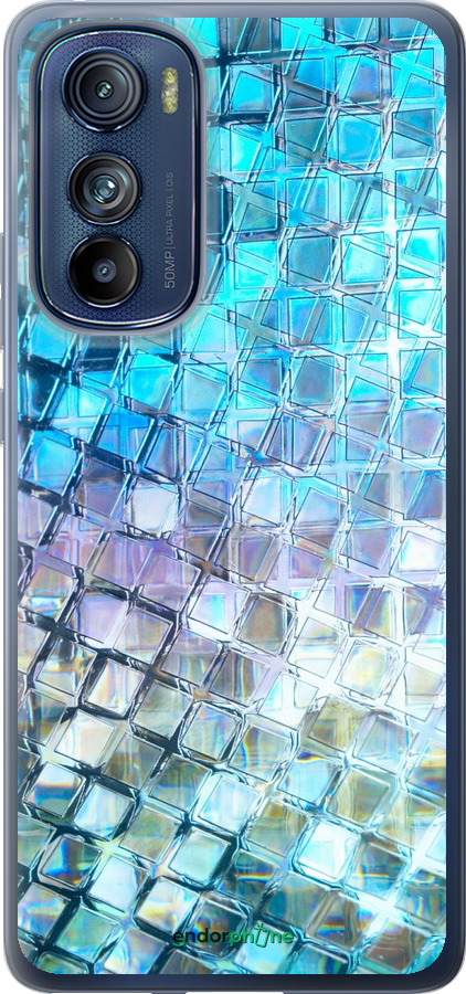 Силиконовый чехол Переливающаяся чешуя для Motorola Edge 30 - 227u-2840 изображение 
