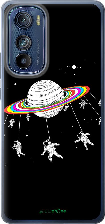 Силиконовый чехол Лунная карусель для Motorola Edge 30 - 4136u-2840 изображение 