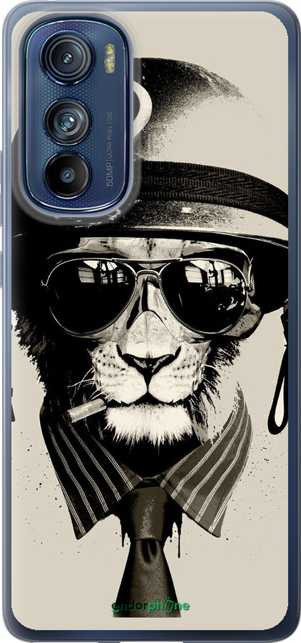 Силиконовый чехол tattoo soldier для Motorola Edge 30 - 4165u-2840 изображение 