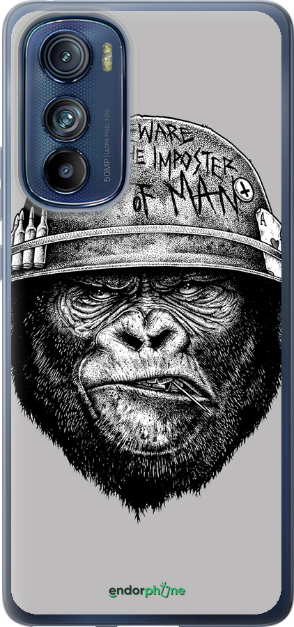 Силиконовый чехол military monkey для Motorola Edge 30 - 4177u-2840 изображение 