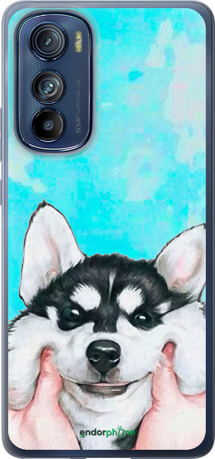 Силиконовый чехол Улыбнись для Motorola Edge 30 - 4276u-2840 изображение 