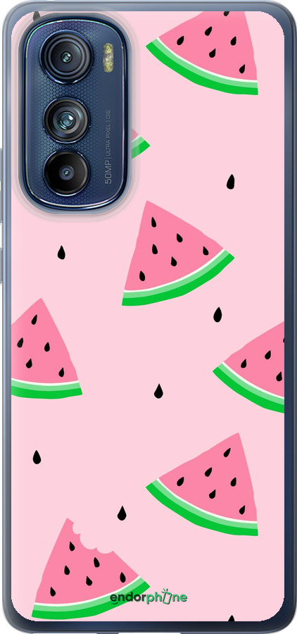 Силиконовый чехол Розовый арбуз для Motorola Edge 30 - 4314u-2840 изображение 