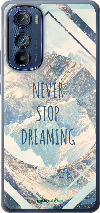 Силиконовый чехол Мечтать для Motorola Edge 30 - 4379u-2840 изображение 