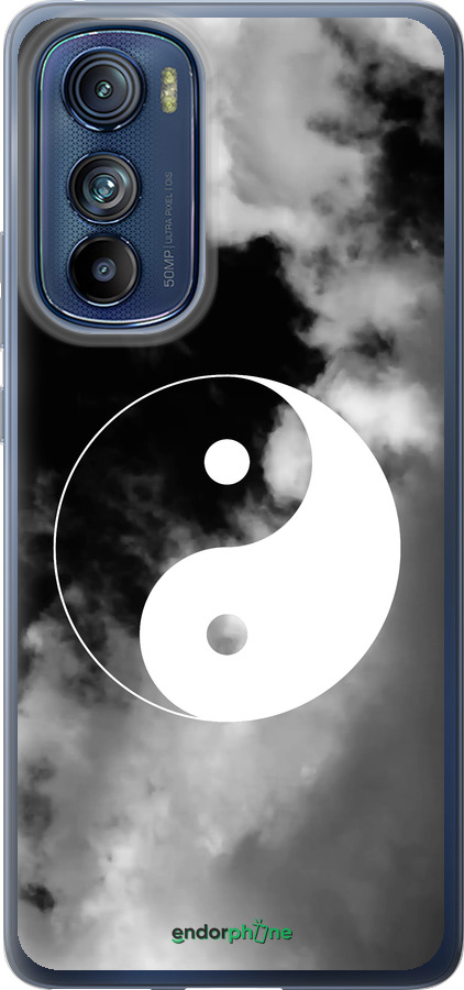 Силиконовый чехол Инь и Янь для Motorola Edge 30 - 4389u-2840 изображение 