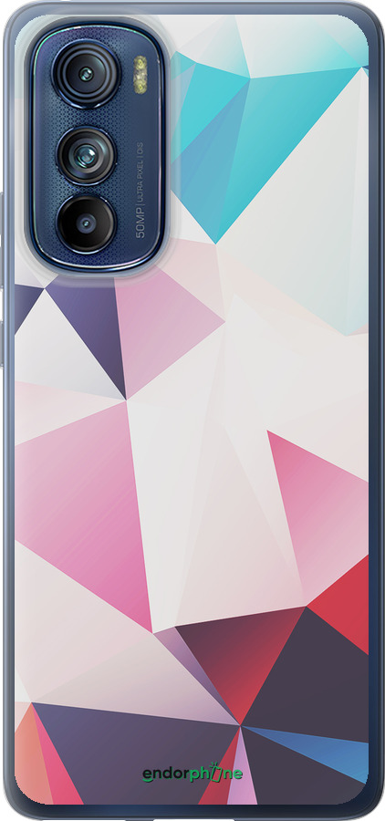 Силиконовый чехол Геометрия 3 для Motorola Edge 30 - 4415u-2840 изображение 