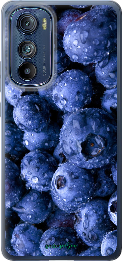 Силиконовый чехол Голубика для Motorola Edge 30 - 4459u-2840 изображение 