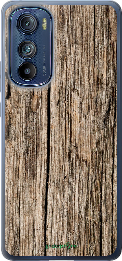 Силиконовый чехол Текстура дерева для Motorola Edge 30 - 4476u-2840 изображение 