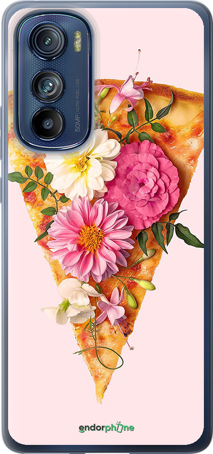 Силіконовий чехол pizza для Motorola Edge 30 - 4492u-2840 изображение 