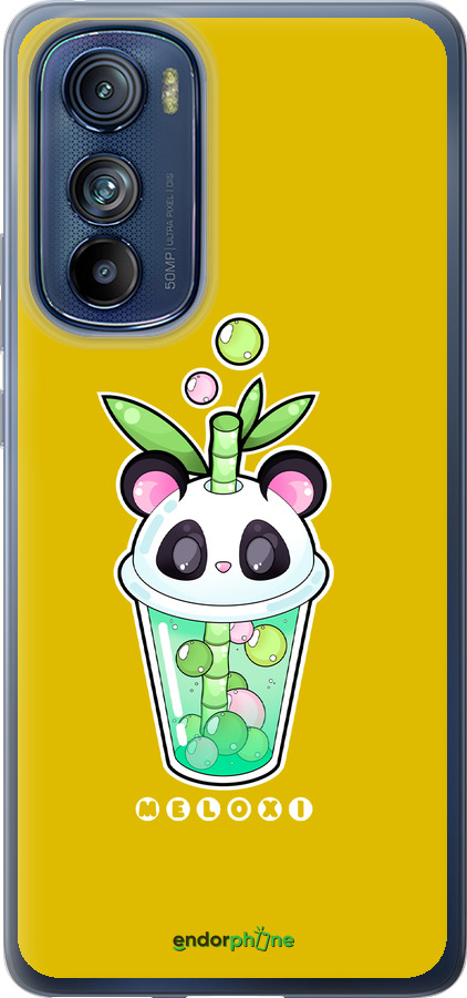 Силіконовий чехол Панда 1 для Motorola Edge 30 - 4558u-2840 изображение 