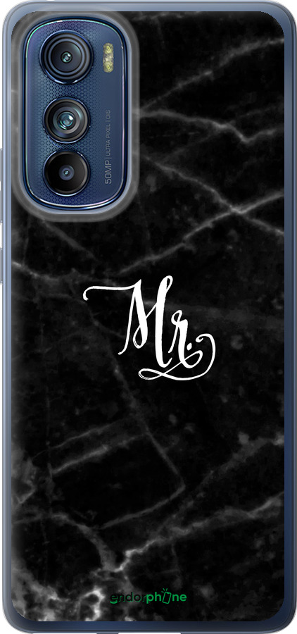 Силиконовый чехол Мрамор1 для Motorola Edge 30 - 4582u-2840 изображение 